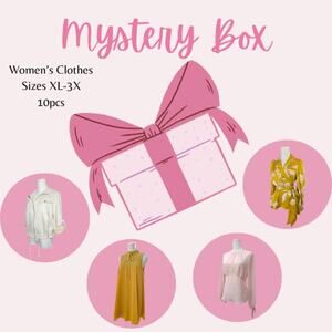 XL-3X WOMEN'S CLOTHES MYSTERY BOX 10 PCS